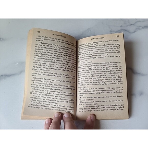 A Man For Maggie By Linda Randall Wisdom Paperback - Picture 6 of 10